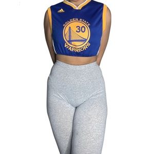 Golden State Warriors Reworked Crop Jersey